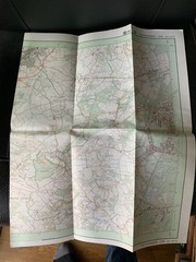 Ordnance Survey Map Pathfinder 1244 Alton Four Marks 1:25000 SU 63/73