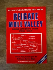 Reigate Mole Valley Map – Fold Out Map -Redhill, Leatherhead, Dorking