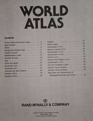 🌍RAND McNALLY WORLD ATLAS🌎Presented by NEWSWEEK Rare 1993 Edition 64 pages