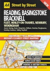 AA Street by Street Reading, Basingstoke, Bracknell by AA Publishing Hardback