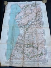 A 1922 Ordnance Survey Map Sheet 68 Of Barmouth & Aberystwyth One Inch To A Mile