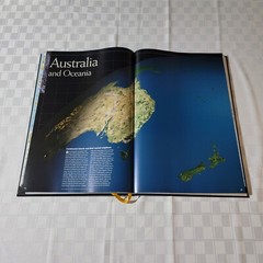 Large National Geographic Maps Atlas of the World Eighth Edition Hardcover