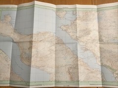 1987 Ordnance Survey Pathfinder Map 111 NH 09/19 Ullapool (incl Badrallach )