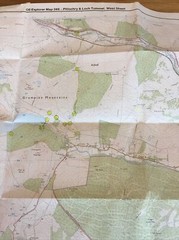 2007 Ordnance Survey Explorer Map 386 Pitlochry And Loch Tummel (incl Aberfeldy
