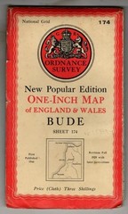 New Popular One-Inch Map.Sheet 174 Bude : Ordnance Survey