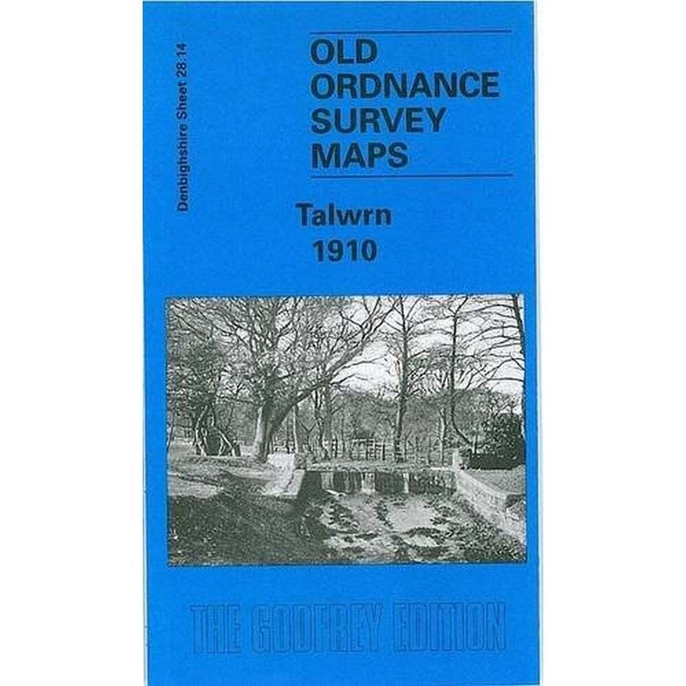 Talwrn 1910 (Denbighshire Sheet 28.14) – Old OS Reproduction Map
