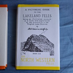 A Pictorial Guide to the Lakeland Fells Book 2x books north western & southern