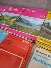 Vintage Bundle Series OS Maps Job Lot Lincoln Broards Ben Nevis Loch Ness Etc