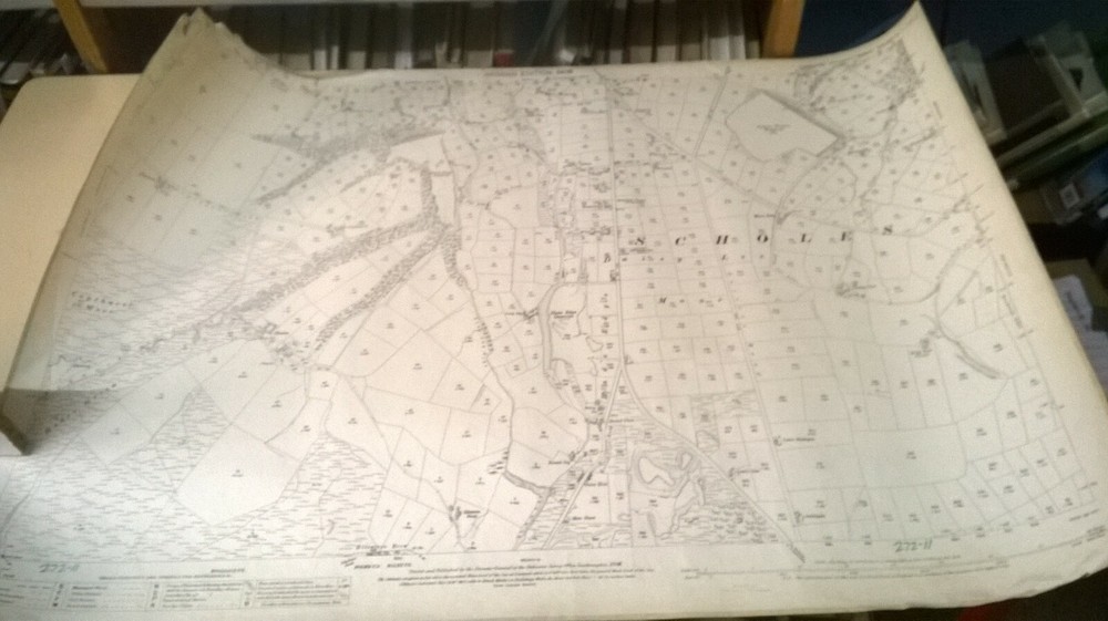 Ordnance Survey Map: Second Edition 1906, Scholes, CCLXXII 11, 1887