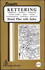 G. I. Barnett & Son: Barnett’s Kettering Street Plan With Index – 1990s
