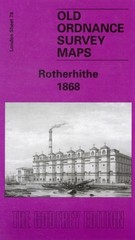 Rotherhithe 1867 London Sheet 078.1 by Bernard Nurse (Sheet map, folded)
