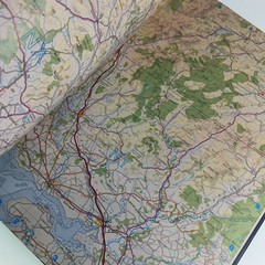 Ordinance Survey Atlas of Great Britain 1983 Hardback Book