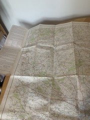 Ordnance Survey Map First Series Sheet 149 Hereford and Leominster OS