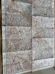 OXFORD BRISTOL Bartholomew Quarter Inch Map No 18 Automobile Association