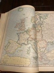 *Rare* 1937 Hammond’s New World Atlas – Doubleday Doran XLG Edition W/World Map