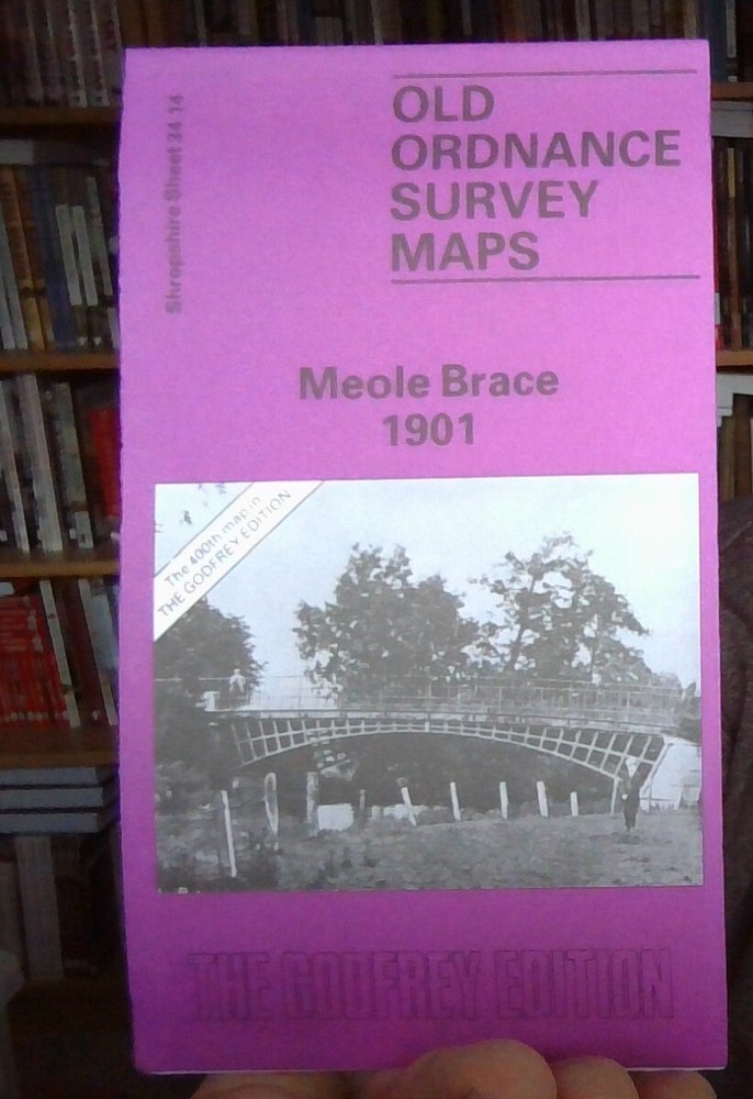 MAP OF Meole Brace 1901 Shropshire Sheet 34.14 NEW 9780850543391