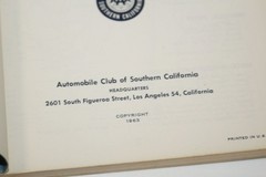 Pacific Coast Highways AAA Automobile Club Southern California Vintage 1963 MCM