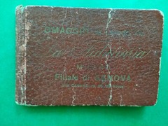 GUIDA DI GENOVA, ANNI 20 PUBBLICITA’ DELLA FIDUCIARIA