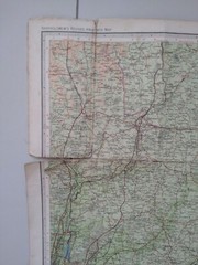 Essex Vintage Bartholomew’s Half Inch Map Sheet 16 Cloth 1947