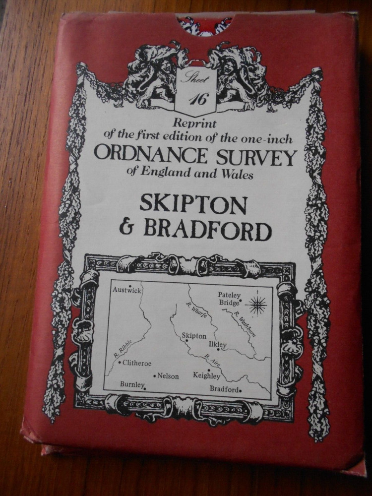 Reprint First Edition Ordnance Survey Maps of England