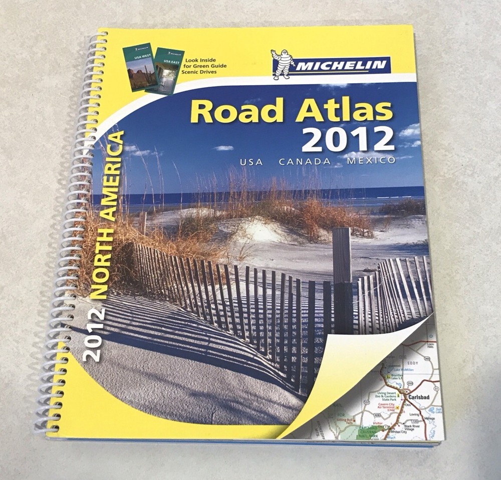 North America Road Atlas 2012 USA/CAN/MEX (Atlas (Michelin)) – LIKE NEW