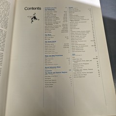 Rand McNally Cosmopolitan World Atlas Enlarged Planet Earth Edition 1972 Revised