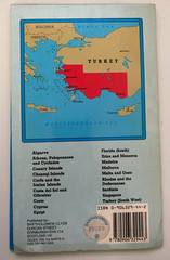 South West Turkey Leisure Map-Holiday maps by Bartholomew Clyde-folded map-VG