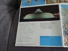 Jerusalem Vintage Fold Out Map Tourist Guide