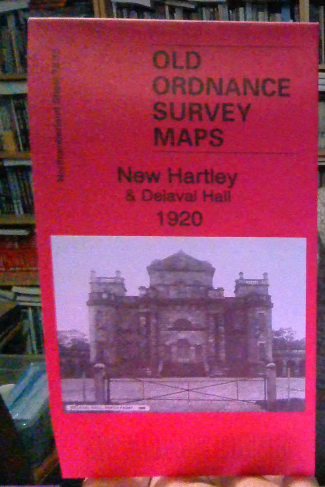 MAP OF New Hartley & Delaval Hall 1920 Northumberland Sheet 78.15 NEW
