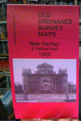 MAP OF New Hartley & Delaval Hall 1920 Northumberland Sheet 78.15 NEW