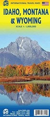 IDAHO, MONTANA, & WYOMING TRAVEL REFERENCE MAP By Itmb Publishing Ltd BRAND NEW
