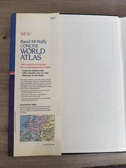 Rand McNally Concise World Atlas Hardcover Color Maps Reference Geography Book