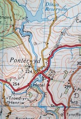 Ordnance Survey – 1:50000 1st Srs Sheet 135 – Aberystwyth – 1974