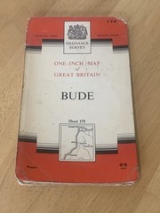 Ordnance Survey Bude Sheet 174 One Inch Map 1959 Seventh Series