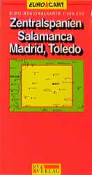 Central Spain/Salamanca/Toledo/Madrid (Sheet 5… by RV Verlag Sheet map, folded