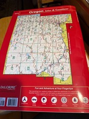 Delorme Oregon Atlas & Gazetteer – Detailed Topographic Maps, Trails, & OUTDOORS