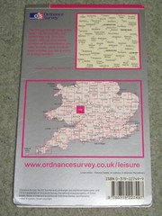 OS Ordnance Survey Landranger Map Sheet 149 Hereford & Leominster – 2002