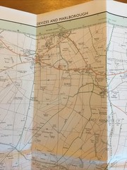 1987 Ordnance Survey Pathfinder Map 1188 SU 06/16 Devizes And Marlborough