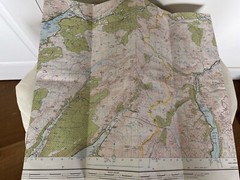 Ordnance Survey Map Glen Orchy Loch Etive OS Landranger No 50 & Mobile Download