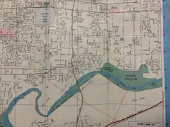 Vtg Chevron Map Sacramento California 1975 StandardOil SameDayHandle & Fast USPS