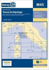 M45 Tuscan Archipelago Tuscan Archipelago by Imray M Series (Sheet map, folded)