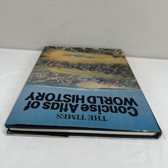 Vintage Times Concise Atlas Of World History Barraclough Hammond Hardcover Maps