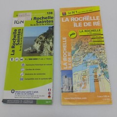 Bundle X 14 Road Maps and Tourist Guides France – mostly Michelin Yellow Series