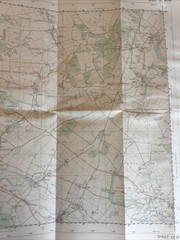 1974 Ordnance Survey Pathfinder Map ST 80/90 Blandford Forum (incl Witchampton )
