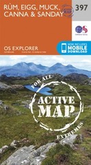 Rum Eigg Muck Canna and Sanday Map Weatherproof Ordnance by Ordnance Survey