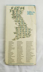 Map Bartholomew X4 Half Inch Map Series Teesdale / Kent / West Riding /York moor