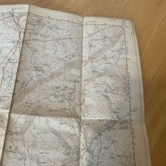 Vintage Ordnance Survey Map Sheet SO48 Shropshire 1:25000 OS Map