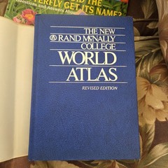 THE NEW RAND MCNALLY COLLEGE WORLD ATLAS By Rand Mcnally Hardcover 1985 Maps