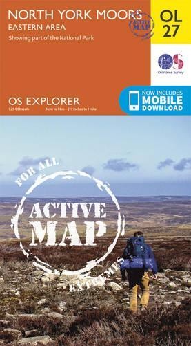 North York Moors – Eastern Area (Map) OS Explorer Map Active
