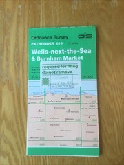 1986 Ordnance Survey Pathfinder Map 819 Wells-next-the-Sea And Burnham Market
